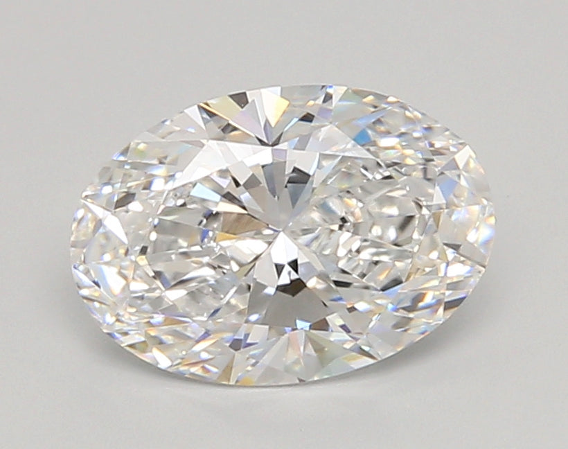 2.02 Carat Oval Shaped, Ideal Cut, D Color, VVS1 Clarity, IGI Certified Lab Grown Diamond