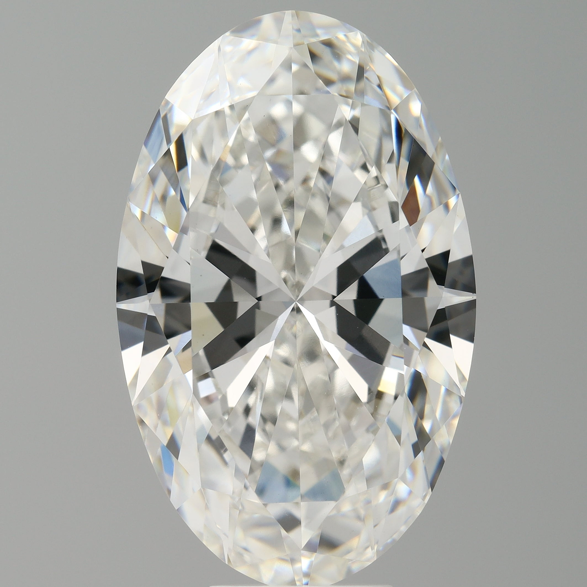 9.08 Carat Oval Shaped, Ideal Cut, E Color, VVS2 Clarity, IGI Certified Lab Grown Diamond