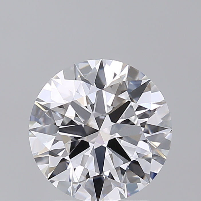 2.01 Carat Round Shaped, Ideal Cut, D Color, VS1 Clarity, IGI Certified Lab Grown Diamond