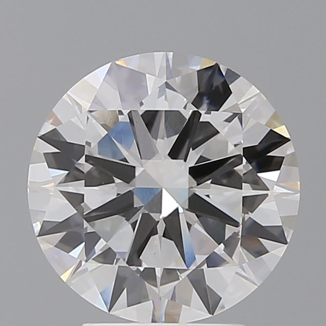 3.55 Carat Round Shaped, Excellent Cut, E Color, VS1 Clarity, IGI Certified Lab Grown Diamond