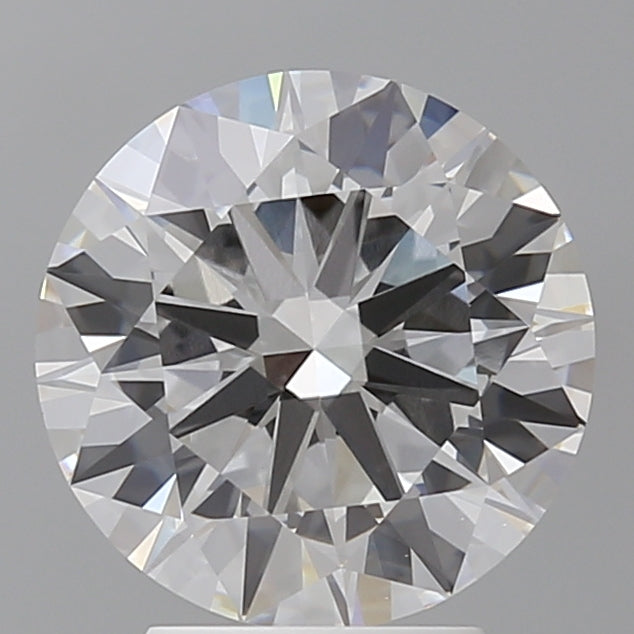 3.56 Carat Round Shaped, Ideal Cut, E Color, VVS2 Clarity, IGI Certified Lab Grown Diamond