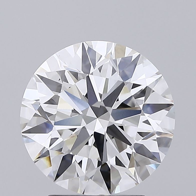 3.01 Carat Round Shaped, Ideal Cut, F Color, VS2 Clarity, IGI Certified Lab Grown Diamond