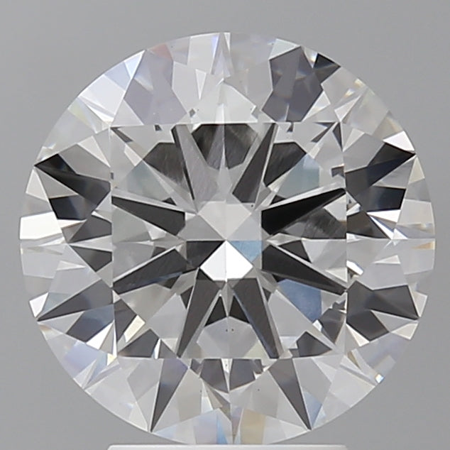 4.05 Carat Round Shaped, Excellent Cut, E Color, VS1 Clarity, IGI Certified Lab Grown Diamond