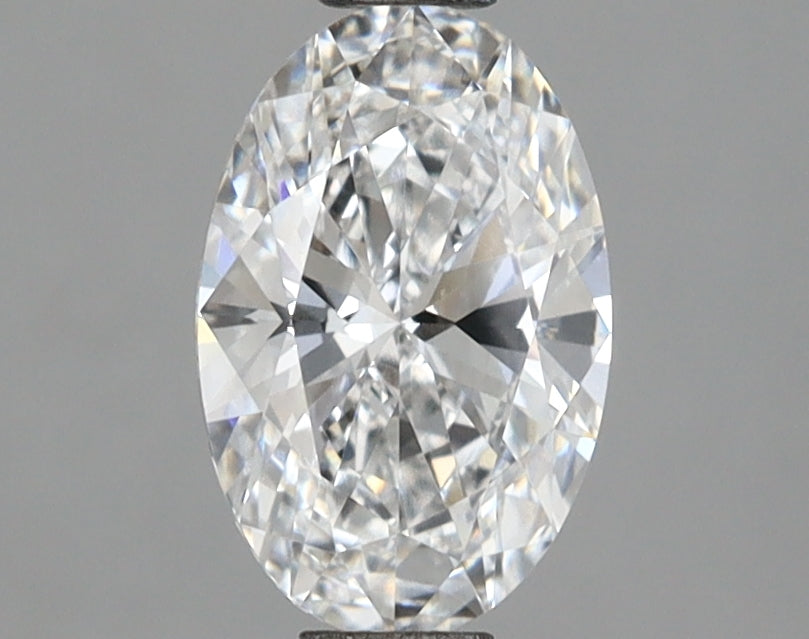 1.15 Carat Oval Shaped, Ideal Cut, D Color, VVS2 Clarity, IGI Certified Lab Grown Diamond