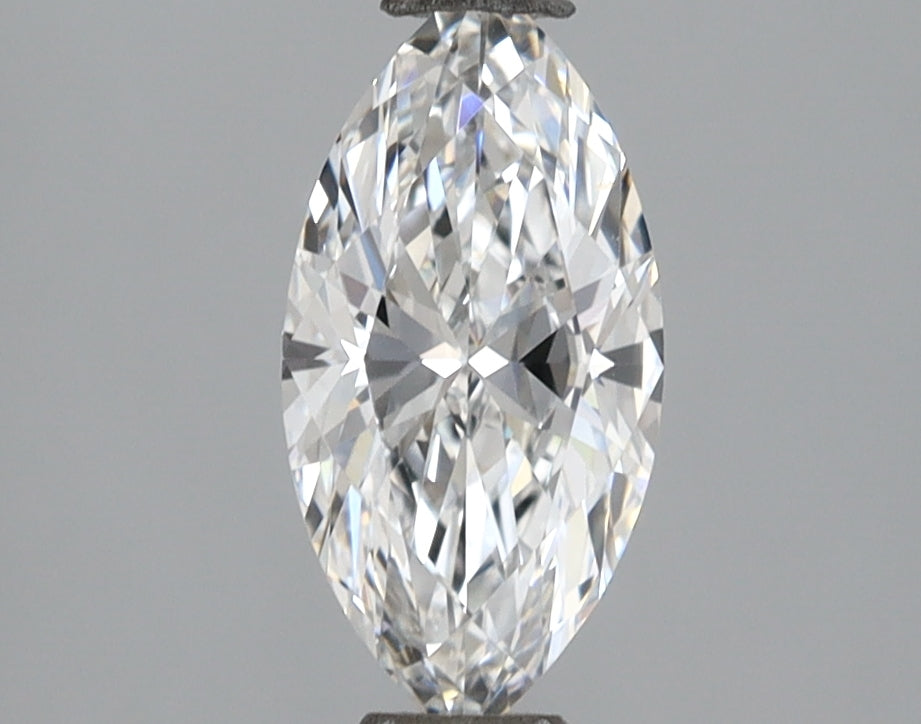 1.05 Carat Marquise Shaped, Ideal Cut, D Color, VVS2 Clarity, IGI Certified Lab Grown Diamond