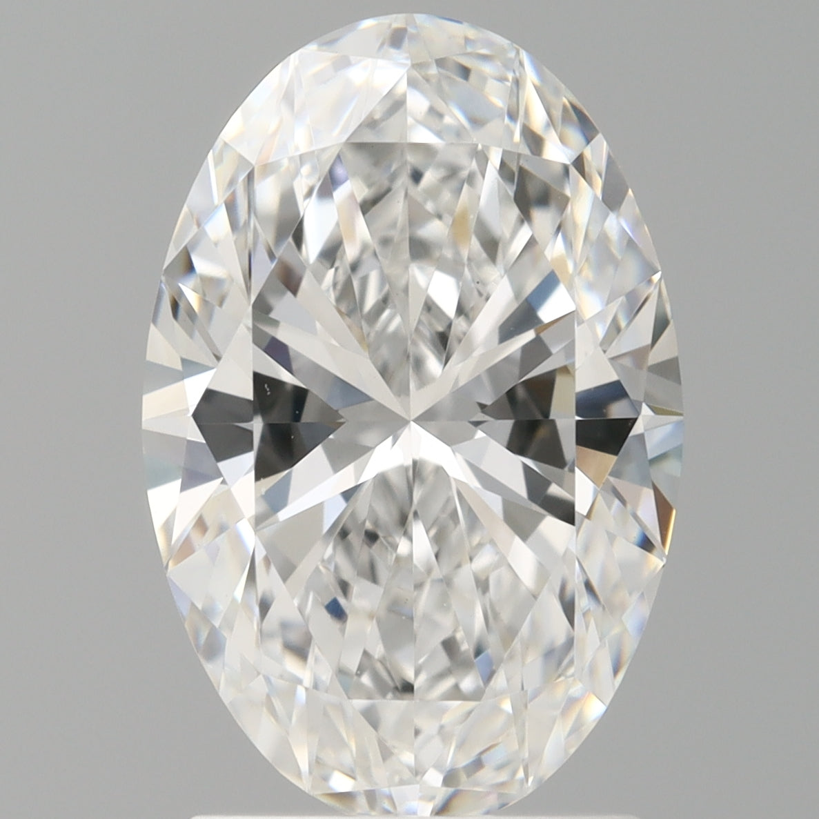 2.09 Carat Oval Shaped, Ideal Cut, D Color, VVS2 Clarity, IGI Certified Lab Grown Diamond