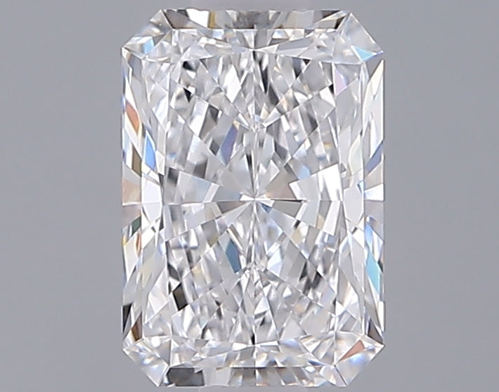 1.32 Carat Radiant Shaped, Excellent Cut, D Color, VVS2 Clarity, IGI Certified Lab Grown Diamond