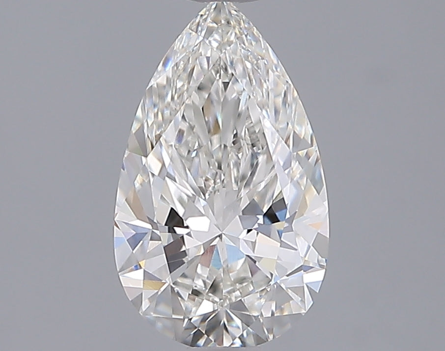 1.54 Carat Pear Shaped, Ideal Cut, F Color, VVS1 Clarity, IGI Certified Lab Grown Diamond