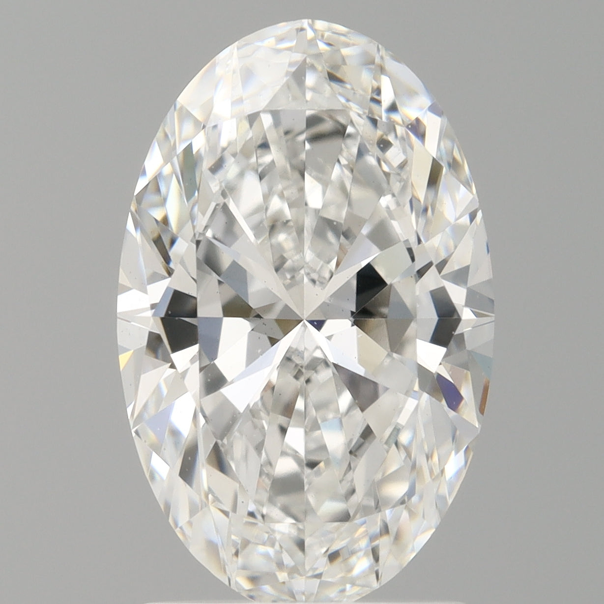 2.01 Carat Oval Shaped, Ideal Cut, E Color, VVS2 Clarity, IGI Certified Lab Grown Diamond