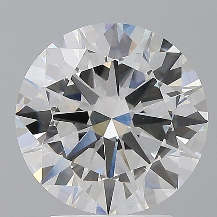 3.01 Carat Round Shaped, Excellent Cut, E Color, VS1 Clarity, IGI Certified Lab Grown Diamond