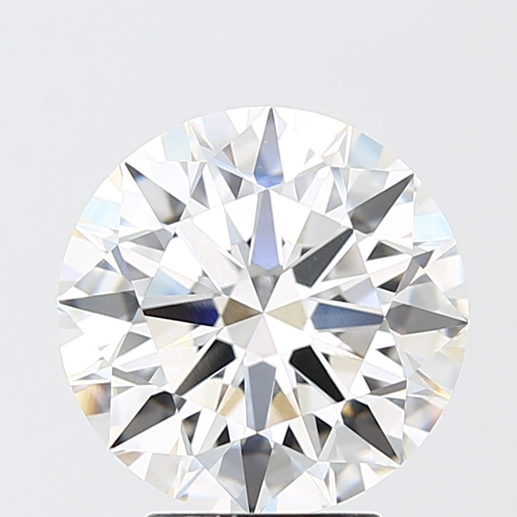 4.08 Carat Round Shaped, Ideal Cut, F Color, VVS2 Clarity, IGI Certified Lab Grown Diamond