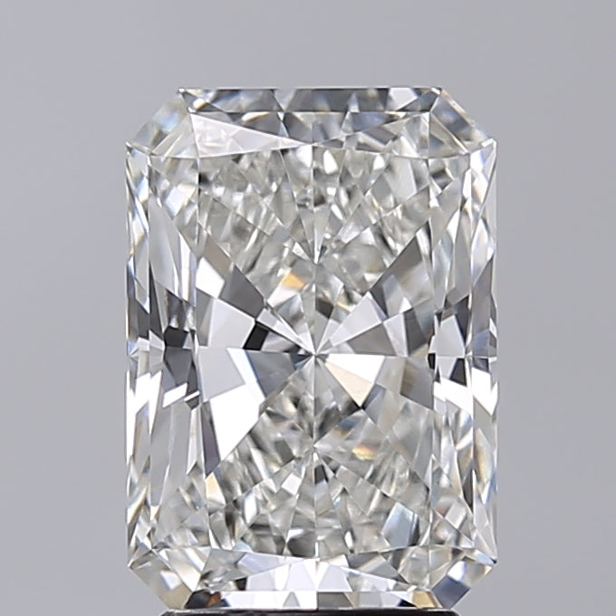 3.01 Carat Radiant Shaped, Very Good Cut, G Color, VVS2 Clarity, IGI Certified Lab Grown Diamond