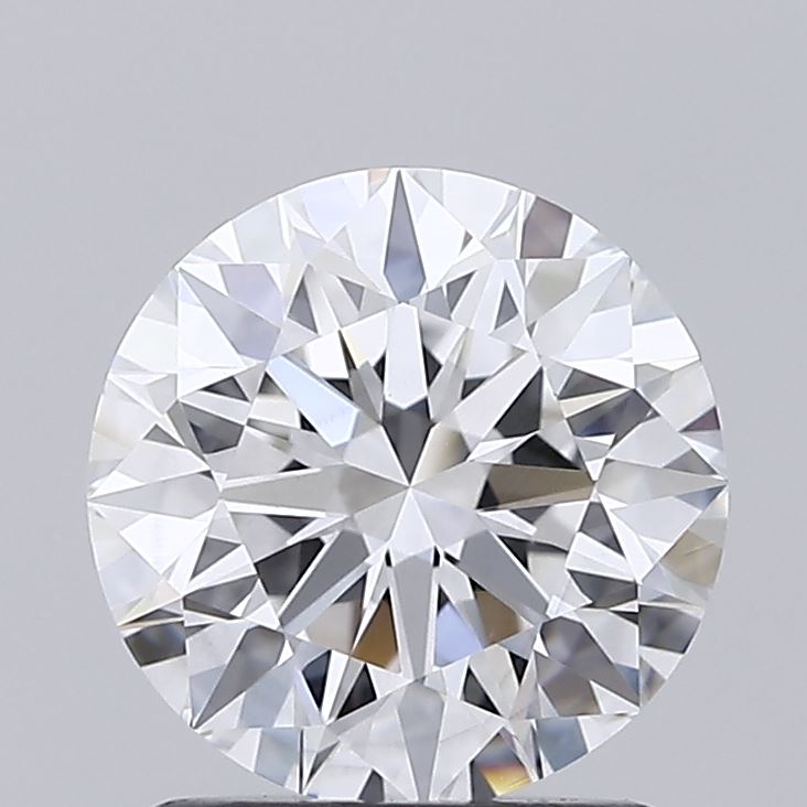 1.51 Carat Round Shaped, Ideal Cut, D Color, SI1 Clarity, IGI Certified Lab Grown Diamond