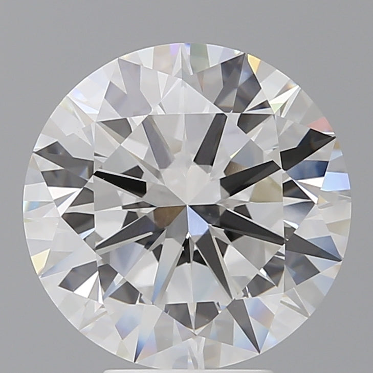 5.58 Carat Round Shaped, Excellent Cut, E Color, VVS2 Clarity, IGI Certified Lab Grown Diamond