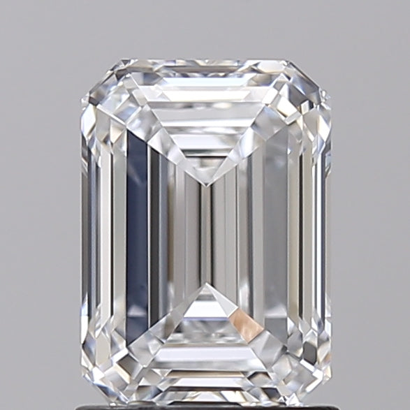 1.62 Carat Emerald Shaped, Ideal Cut, D Color, VVS2 Clarity, IGI Certified Lab Grown Diamond