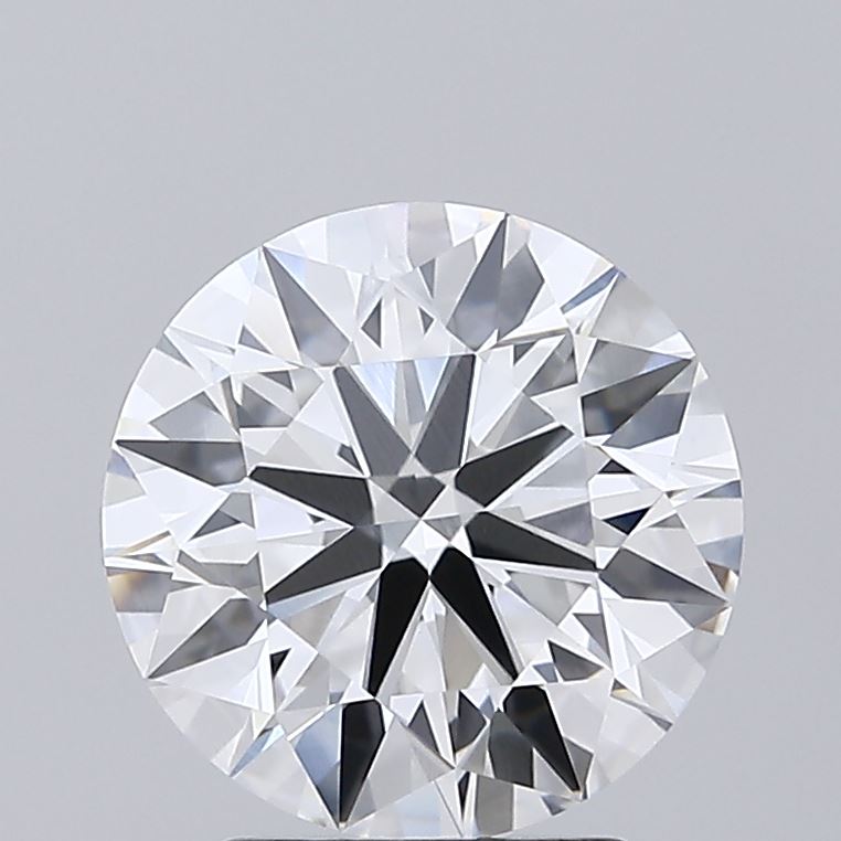 2.50 Carat Round Shaped, Ideal Cut, E Color, VVS2 Clarity, IGI Certified Lab Grown Diamond