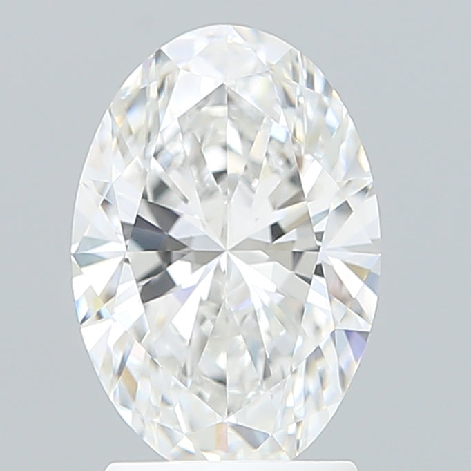 2.24 Carat Oval Shaped, Ideal Cut, E Color, VVS2 Clarity, IGI Certified Lab Grown Diamond