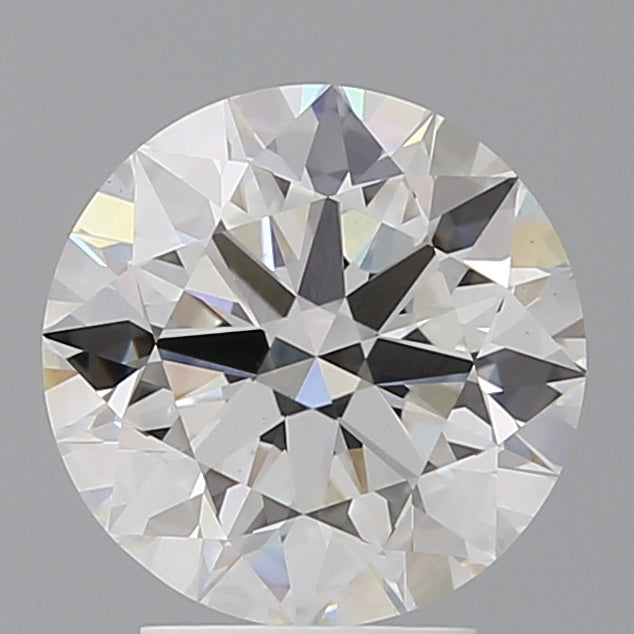 3.53 Carat Round Shaped, Excellent Cut, F Color, VS1 Clarity, IGI Certified Lab Grown Diamond