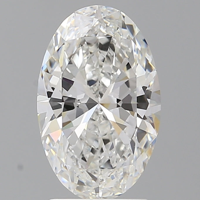 2.59 Carat Oval Shaped, Ideal Cut, E Color, VS1 Clarity, IGI Certified Lab Grown Diamond