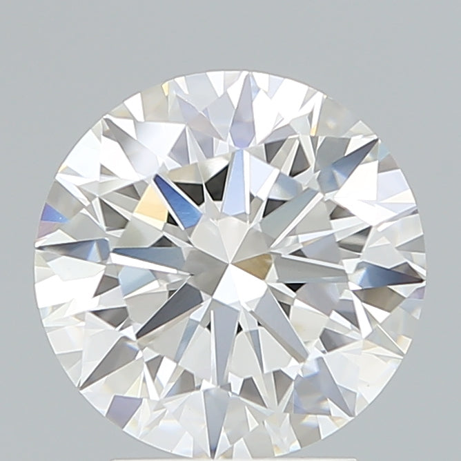 3.10 Carat Round Shaped, Excellent Cut, F Color, VS1 Clarity, IGI Certified Lab Grown Diamond