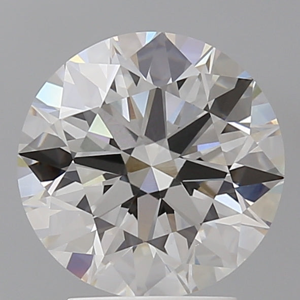 3.09 Carat Round Shaped, Ideal Cut, F Color, VVS2 Clarity, IGI Certified Lab Grown Diamond