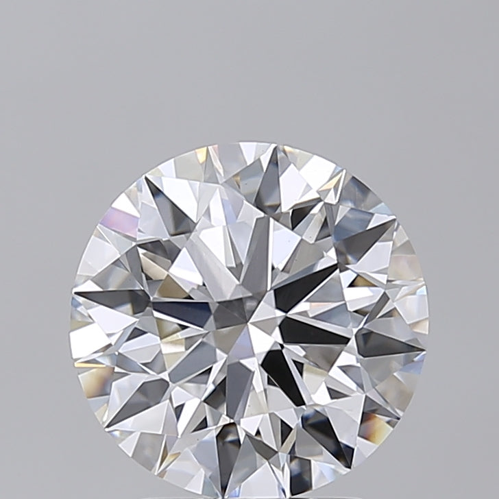 3.02 Carat Round Shaped, Ideal Cut, E Color, VVS2 Clarity, IGI Certified Lab Grown Diamond