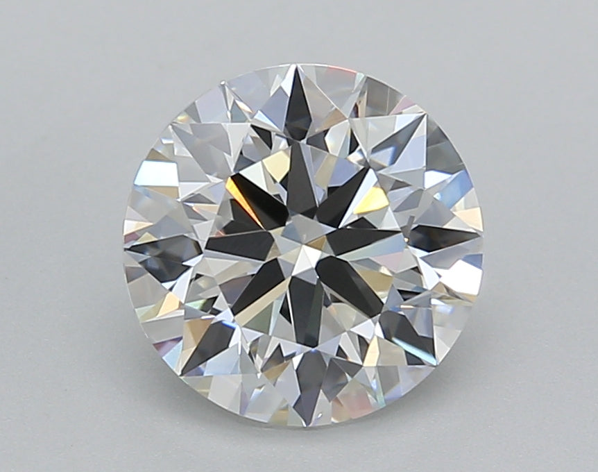 2.02 Carat Round Shaped, Ideal Cut, E Color, VVS2 Clarity, IGI Certified Lab Grown Diamond