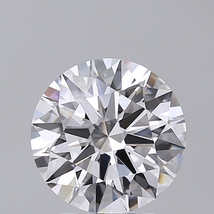 3.02 Carat Round Shaped, Ideal Cut, E Color, VVS2 Clarity, IGI Certified Lab Grown Diamond
