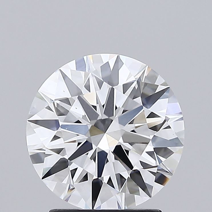2.08 Carat Round Shaped, Ideal Cut, E Color, VS1 Clarity, IGI Certified Lab Grown Diamond