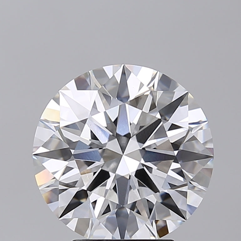 4.02 Carat Round Shaped, Ideal Cut, E Color, VS1 Clarity, IGI Certified Lab Grown Diamond