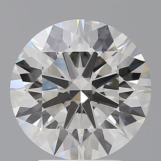 3.60 Carat Round Shaped, Ideal Cut, F Color, VVS2 Clarity, IGI Certified Lab Grown Diamond