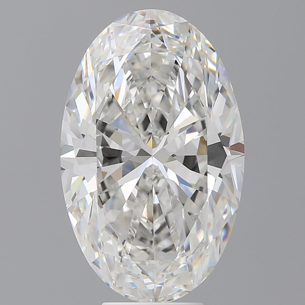 8.01 Carat Oval Shaped, Ideal Cut, E Color, VVS2 Clarity, IGI Certified Lab Grown Diamond
