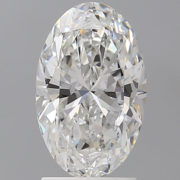 2.10 Carat Oval Shaped, Ideal Cut, E Color, VS1 Clarity, IGI Certified Lab Grown Diamond