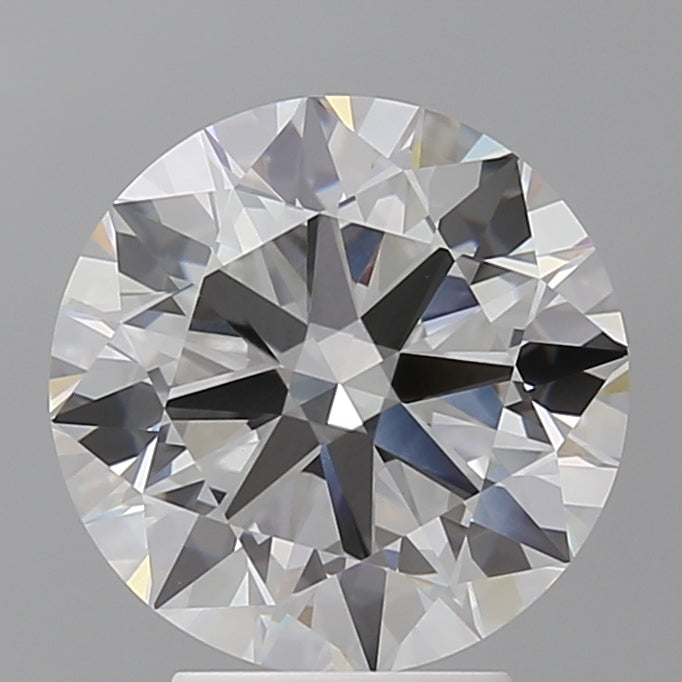 4.04 Carat Round Shaped, Excellent Cut, E Color, VVS2 Clarity, IGI Certified Lab Grown Diamond