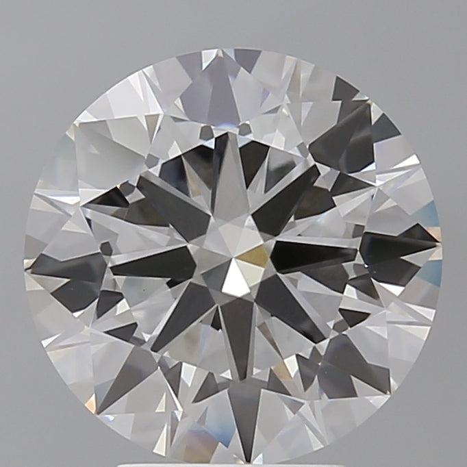 4.54 Carat Round Shaped, Ideal Cut, F Color, VVS2 Clarity, IGI Certified Lab Grown Diamond