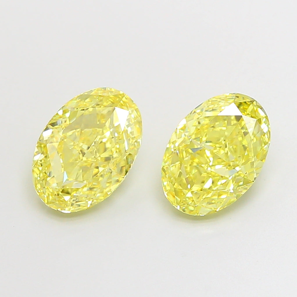 2.09 Carat Oval Shaped, Ideal Cut, VS1 Clarity, IGI Certified Lab Grown Diamond