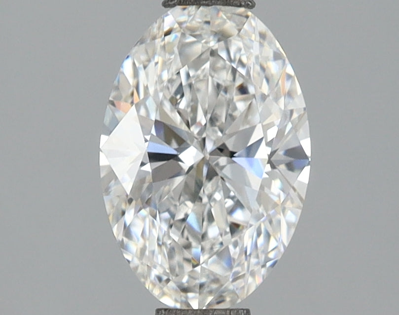 1.16 Carat Oval Shaped, Ideal Cut, D Color, VVS2 Clarity, IGI Certified Lab Grown Diamond