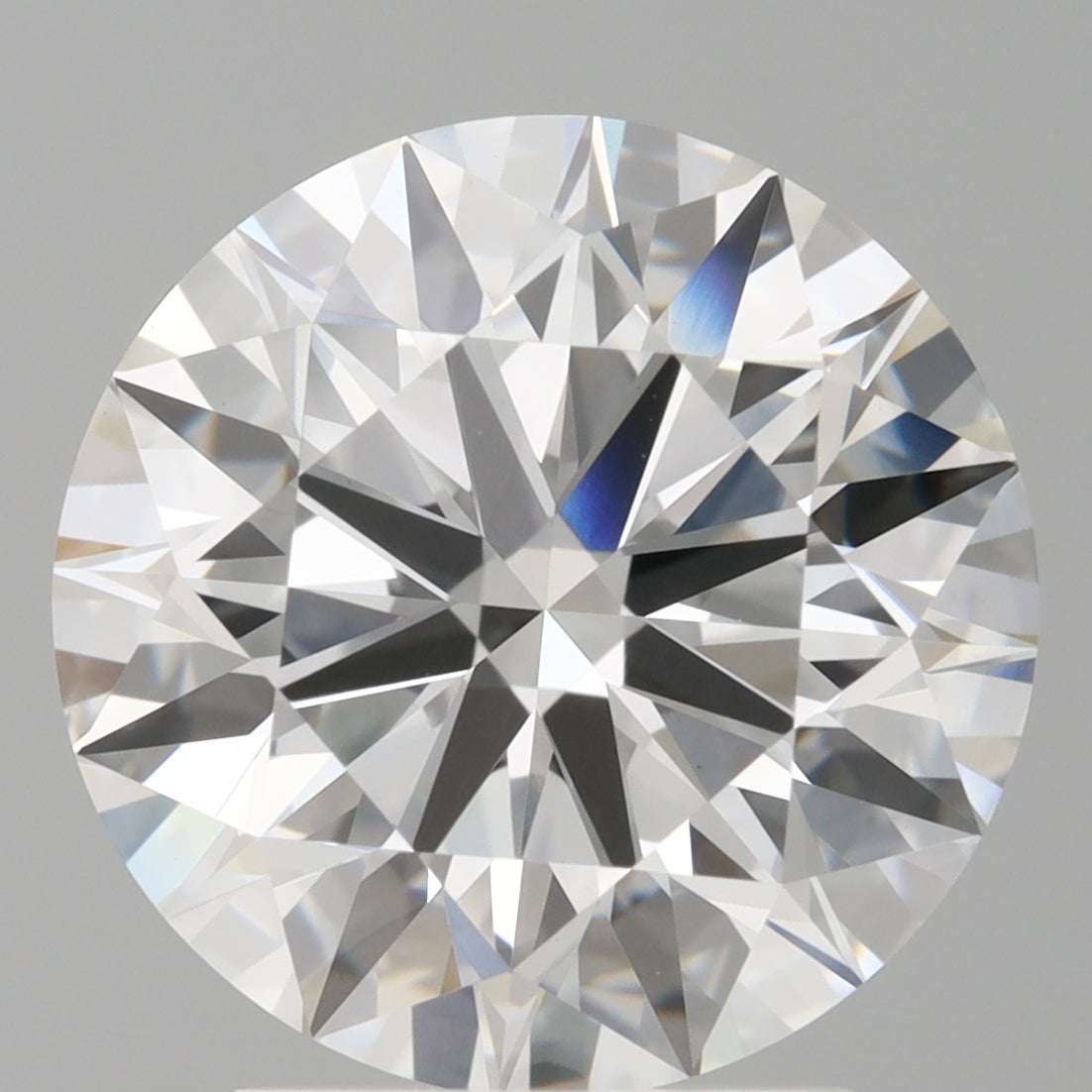 3.02 Carat Round Shaped, Ideal Cut, E Color, VVS2 Clarity, IGI Certified Lab Grown Diamond