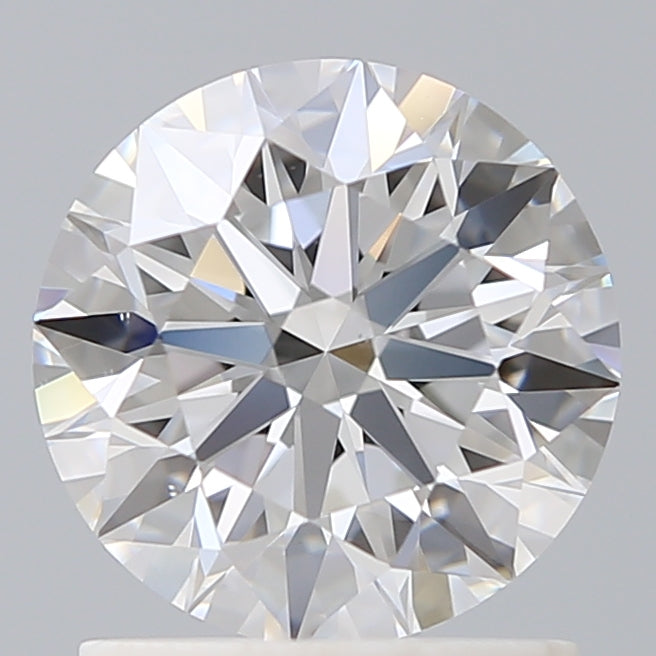 1.38 Carat Round Shaped, Ideal Cut, D Color, VS1 Clarity, IGI Certified Lab Grown Diamond