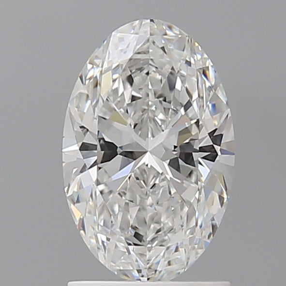 1.57 Carat Oval Shaped, Ideal Cut, E Color, VVS2 Clarity, IGI Certified Lab Grown Diamond