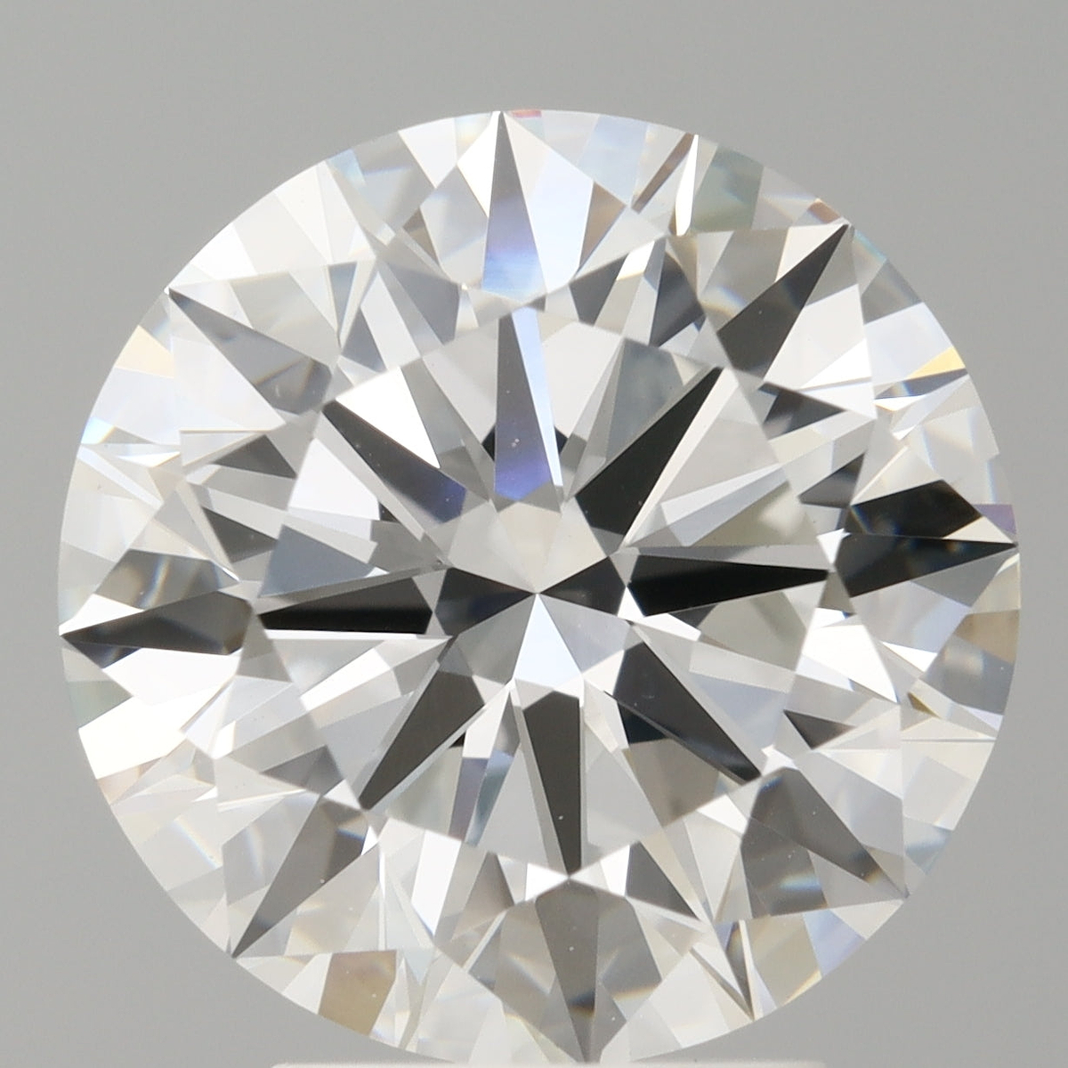 4.05 Carat Round Shaped, Ideal Cut, E Color, VVS2 Clarity, IGI Certified Lab Grown Diamond