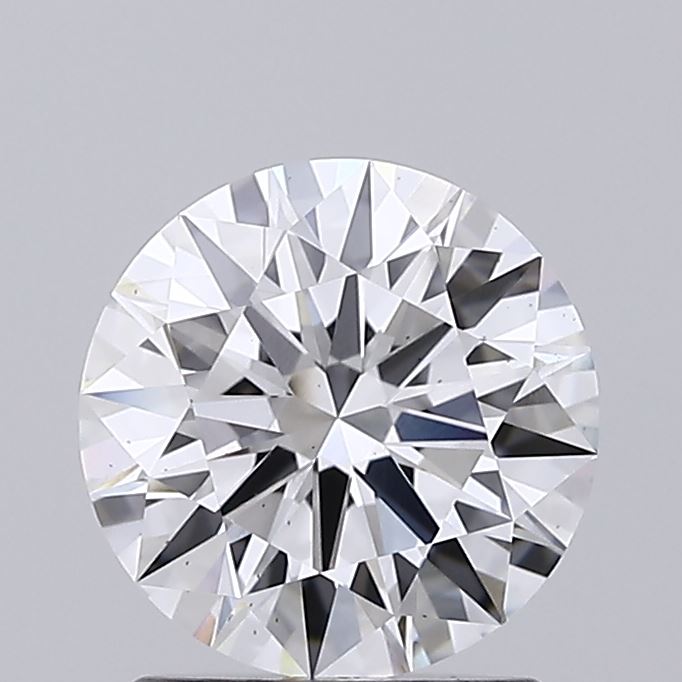 1.57 Carat Round Shaped, Ideal Cut, E Color, VS2 Clarity, IGI Certified Lab Grown Diamond