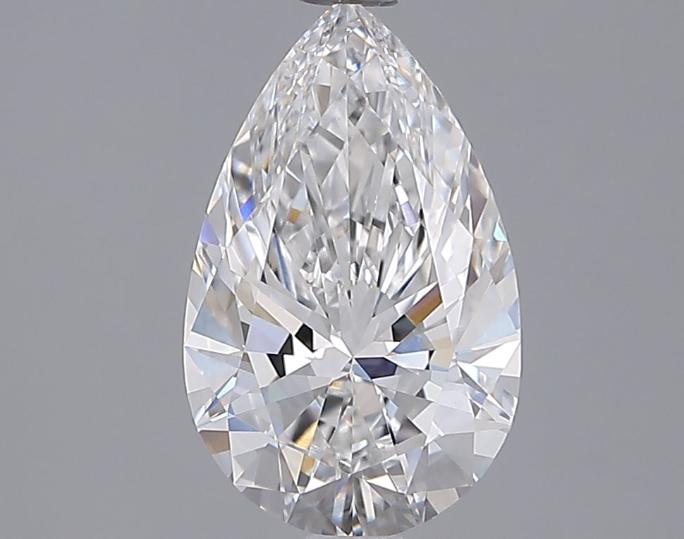1.90 Carat Pear Shaped, Ideal Cut, E Color, VVS2 Clarity, IGI Certified Lab Grown Diamond