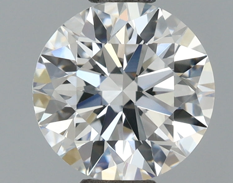 1.04 Carat Round Shaped, Ideal Cut, D Color, VVS2 Clarity, IGI Certified Lab Grown Diamond