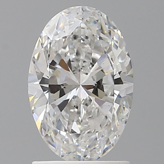 1.54 Carat Oval Shaped, Ideal Cut, E Color, VS1 Clarity, IGI Certified Lab Grown Diamond