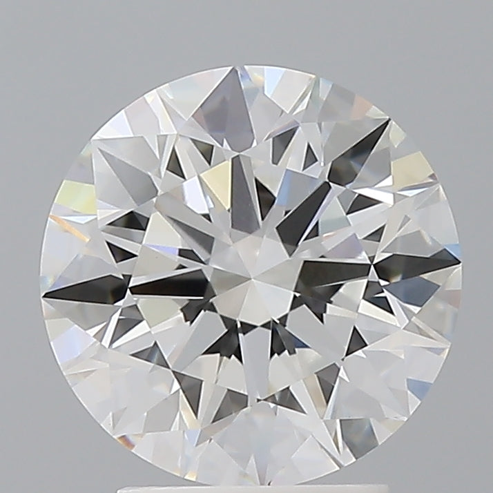 3.06 Carat Round Shaped, Ideal Cut, E Color, VVS2 Clarity, IGI Certified Lab Grown Diamond