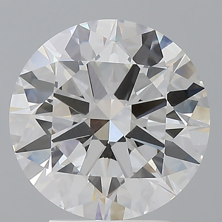 3.50 Carat Round Shaped, Excellent Cut, F Color, VVS2 Clarity, IGI Certified Lab Grown Diamond