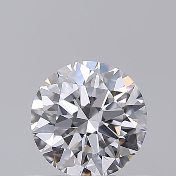 0.52 Carat Round Shaped, Excellent Cut, D Color, VVS2 Clarity, IGI Certified Lab Grown Diamond