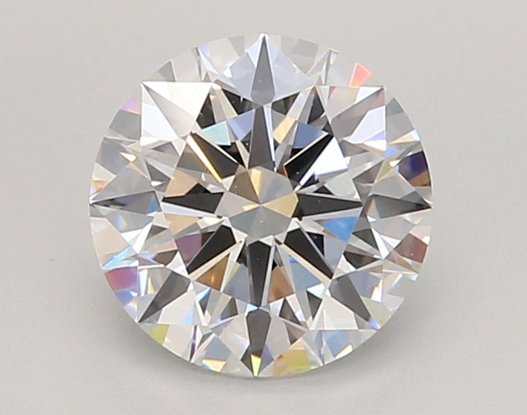 2.04 Carat Round Shaped, Ideal Cut, E Color, VVS2 Clarity, IGI Certified Lab Grown Diamond