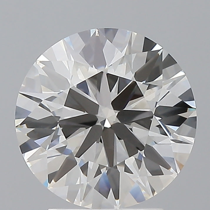 3.00 Carat Round Shaped, Excellent Cut, F Color, VS1 Clarity, IGI Certified Lab Grown Diamond